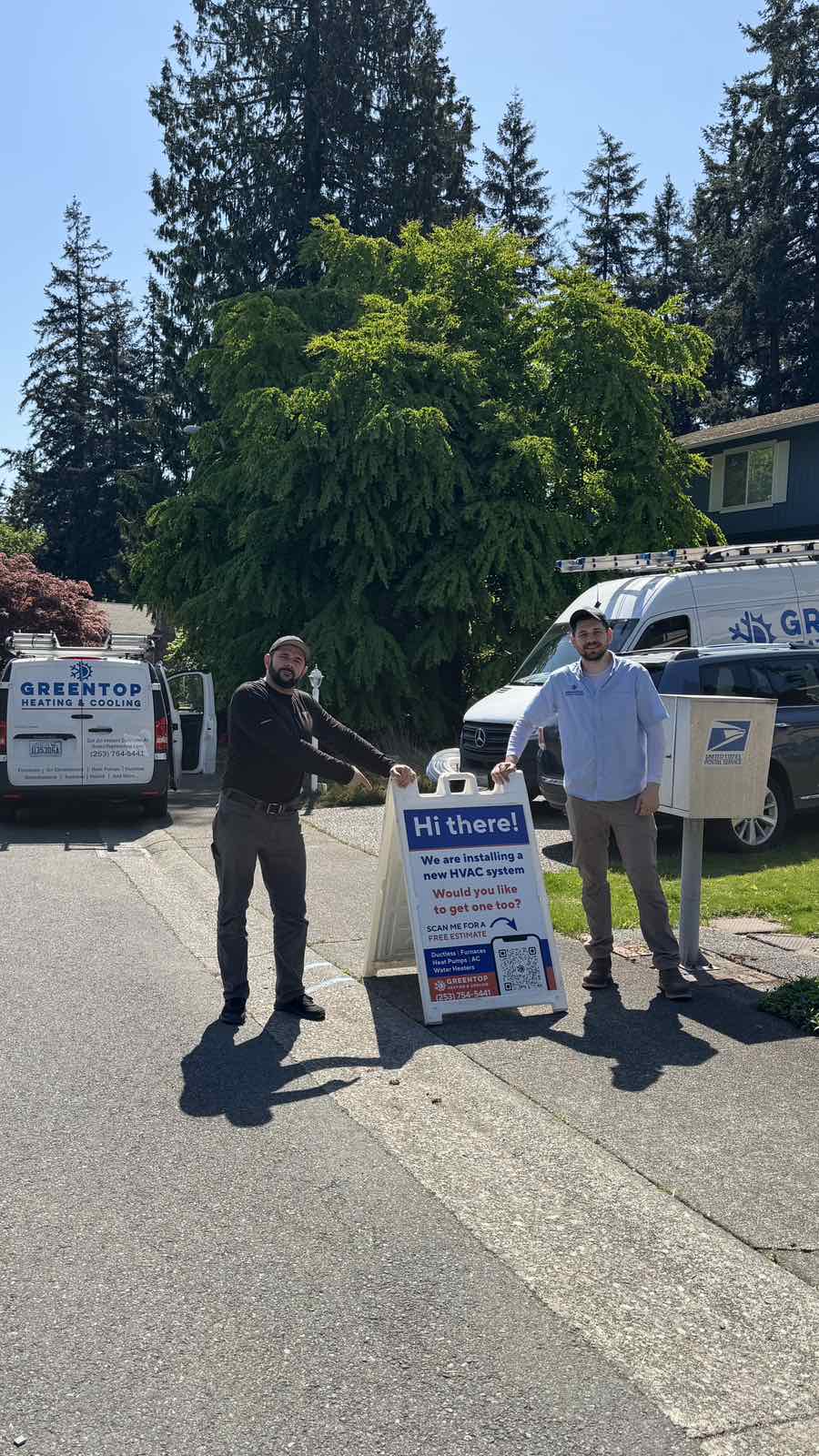 What to expect from GREENTOP HVAC service in Everett