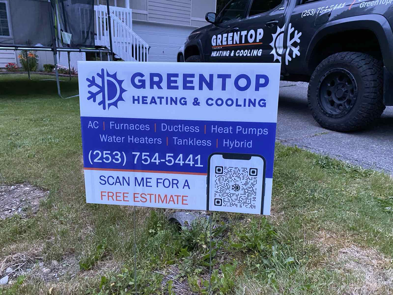 GREENTOP Heating & Cooling in Washington State